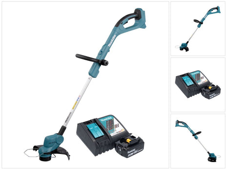 Makita DUR 193 RT1 Akku Rasentrimmer 18 V 260 mm + 1x Akku 5,0 Ah + Ladegerät - Toolbrothers