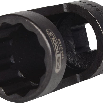 KS TOOLS 1/2'' Einspritzdüsen-Stecknuss, 12-kant, 27mm ( 150.2124 )