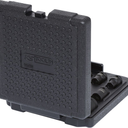 KS TOOLS 1/2' Serie di bussole poligonali p.avvitatori ad impulsi,corte,13pz.10-24mm ( 515.0900 )