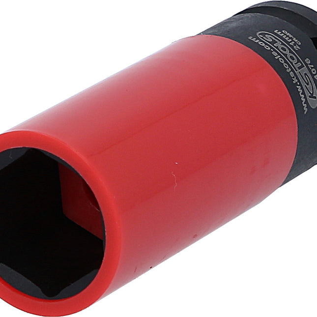 KS TOOLS 1/2" Alu-Felgen Kraft-Stecknuss robust, lang, 21mm ( 515.1076 ) - Toolbrothers