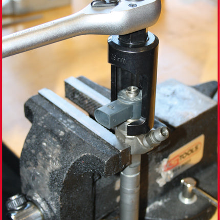 KS TOOLS 1/2" Injektor-Stecknuss, 27,0 mm, L=100mm ( 152.1196 ) - Toolbrothers