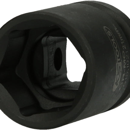 KS TOOLS 1/2" Sechskant-Kraft-Stecknuss, kurz, 21mm ( 515.1021 ) - Toolbrothers