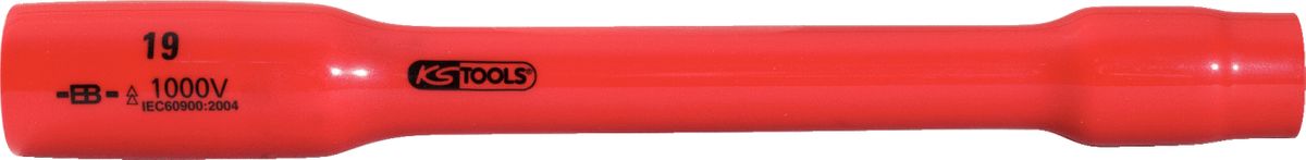 KS TOOLS 1/2" Stecknuss mit Schutzisolierung, XL, 14mm, 255mm ( 117.1382 )