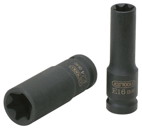 KS TOOLS 1/2' Bussola p.avvitatori ad impulsi ETorx,lunga,E18 ( 515.1056 )