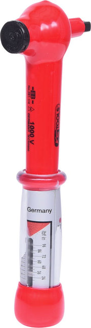 KS TOOLS 1/4' Mini chiave dinamometrica con isolamento protettivo e cricchetto invertibile, 2-10Nm ( 117.1400 )