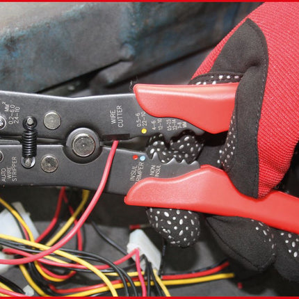 KS TOOLS Automatik-Abisolierzange,0,2-6mm ( 115.1254 ) - Toolbrothers