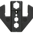 KS TOOLS Paar Crimp-Einsätze für Koaxstecker, Ø 6,50 / 5,41 / 1,72 mm  ( 115.1419 ) - Toolbrothers