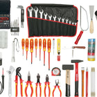 KS TOOLS Premium Elektriker-Werkzeugkoffer, Nylontasche, 132-tlg ( 117.0190 )