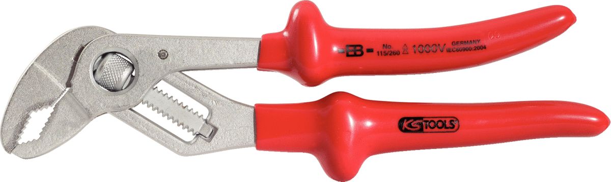 KS TOOLS 1000V Wasserpumpenzange, 260mm ( 117.1207 )