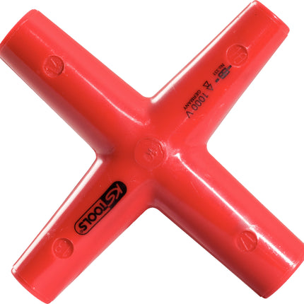 KS TOOLS Kreuzschlüssel mit Schutzisolierung, 10x11x13x17mm ( 117.1702 )