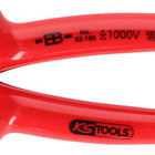 KS TOOLS 1000V Taglierina laterale con occhiello di sicurezza per fune di sicurezza ( 117.2204 )