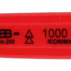 KS TOOLS Ratschen-Maulschlüssel mit Schutzisolierung, 13 mm ( 117.2265 ) - Toolbrothers