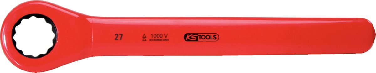 KS TOOLS Ratschenringschlüssel mit Schutzisolierung, 1/2" ( 117.2286 )