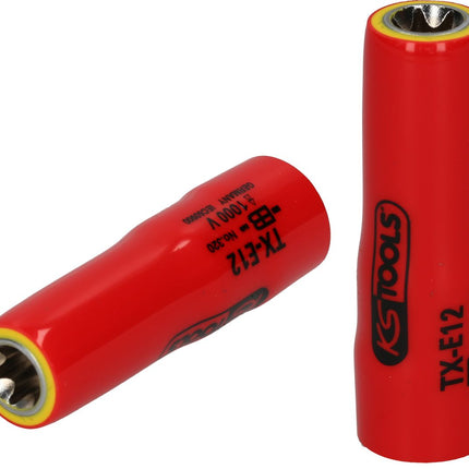 KS TOOLS 3/8" Torx-E-Stecknuss mit Schutzisolierung, E14, lang ( 117.2372 )