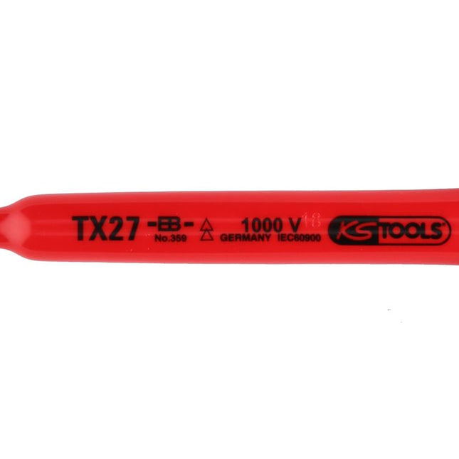 KS TOOLS Chiave innesto Torx con impugnatura a T con isolamento protettivo, T20, 120 mm ( 117.2414 )