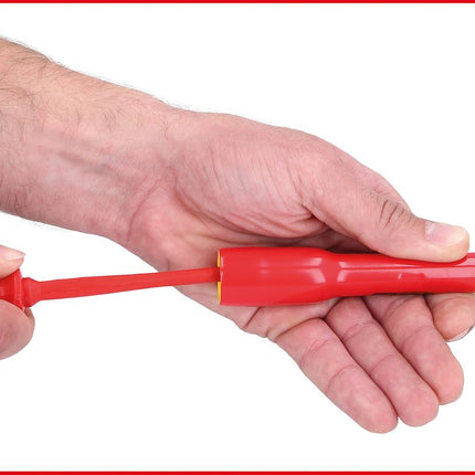 KS TOOLS 3/8' Prolunga con isolamento protettivo e blocco vite, 125mm ( 117.3823 )