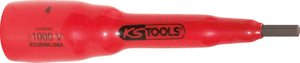 KS TOOLS 3/8" Bit-Stecknuss mit Schutzisolierung für Innensechskant-Schrauben, 5mm,270mm lang ( 117.3875 )
