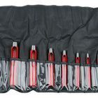 KS TOOLS Juego de sacabocados circulares, 8 pzs ( 129.2109 )