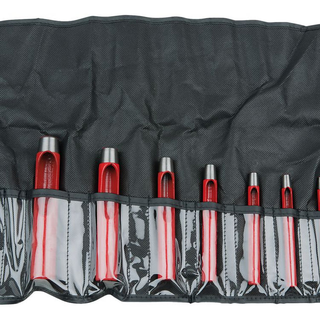 KS TOOLS Rundlocheisen-Satz, 8-tlg ( 129.2109 )