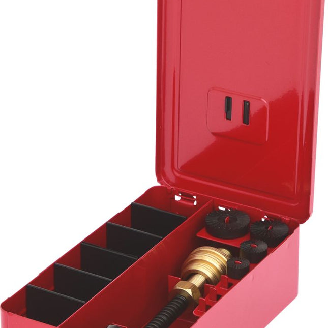 KS TOOLS Wasserhahn-Fräsapparat-Satz 3/8"-1", 5-tlg ( 136.1100 ) - Toolbrothers