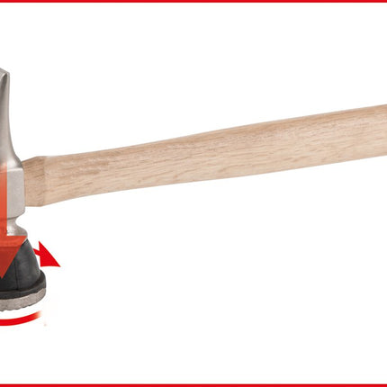 KS TOOLS Karosserie-Riffelhammer grob, rund/spitz ( 140.2109 ) - Toolbrothers