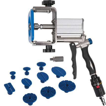 KS TOOLS Profi-Druckluft-Ausbeul-Auszieher-Satz, 12-tlg ( 140.2520 ) - Toolbrothers