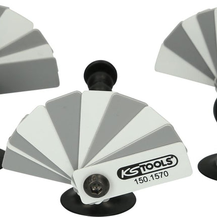 KS TOOLS Spaltmaßlehren-Satz, 3-tlg ( 150.1570 ) - Toolbrothers