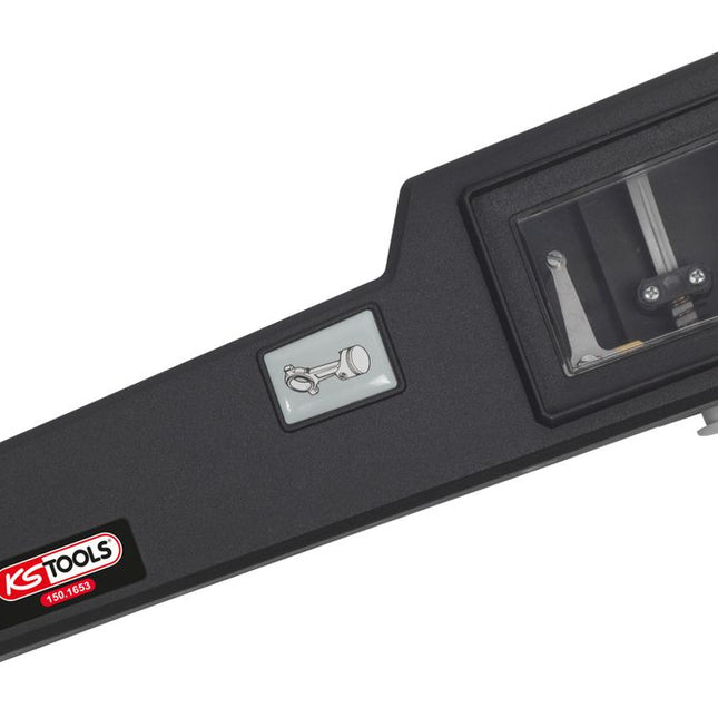 KS TOOLS Kompressions-Druckprüfgerät für Dieselmotoren mit Diagrammschreiber ( 150.1662 )