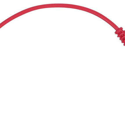 KS TOOLS Toma de entrada de 4,0 mm con punta de comprobación de aguja, roja ( 150.1674 )