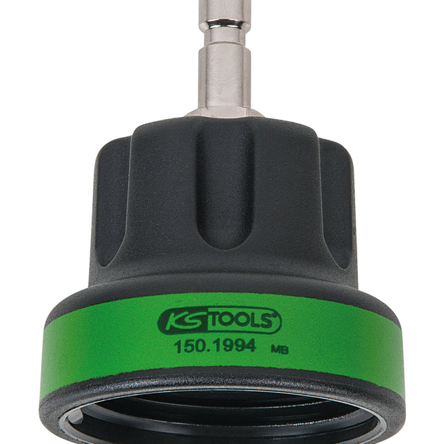 KS TOOLS Kühlsystem-Bajonettadapter, #22, IG M45x3, moosgrün ( 150.1994 ) - Toolbrothers