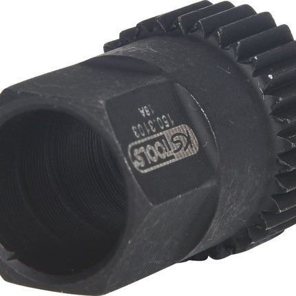 KS TOOLS Vielzahneinsatz 17,0 mm, 33 Zahn, gebohrt ( 150.3103 ) - Toolbrothers