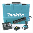 Makita DCG 180 RHE Akku Kartuschenpistole 18 V mit Aufnahme für 310 ml Kartuschen, Ladegerät , 2 x Akku BL 1815 N im Koffer - Toolbrothers