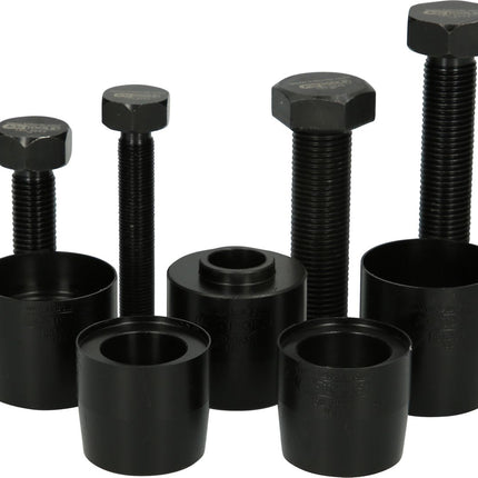 KS TOOLS Anello di tenuta dell'albero in teflon e anello Simmer, kit utensili di montaggio, 9 pz ( 150.3635 )