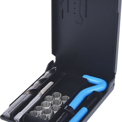 KS TOOLS Nirostahl Gewinde-Reparatur-Satz M12x1,25x16,8mm, 14-tlg ( 150.6110 ) - Toolbrothers