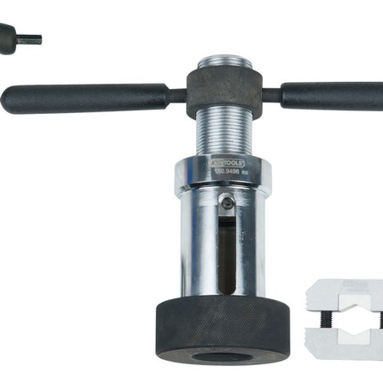 KS TOOLS Stoßdämpfer-Montagehilfe-Satz für Stoßdämpfer mit Zuganschlagfeder, 7-tlg ( 150.9545 ) - Toolbrothers
