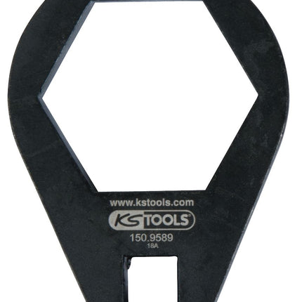 KS TOOLS 3/8" Einsteck-Ringschlüssel, extra flach, 36 mm ( 150.9589 )