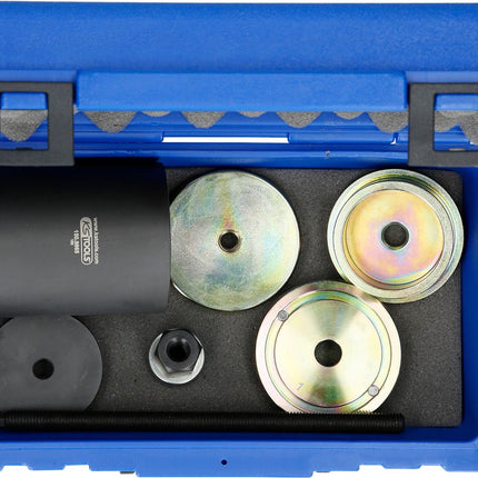 KS TOOLS Silentlagerwerkzeug-Satz für BMW Hinterachsträger, 7-tlg ( 150.9865 ) - Toolbrothers
