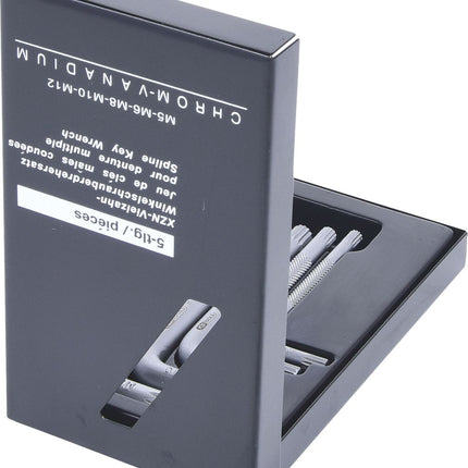 KS TOOLS XZN-Winkelstiftschlüssel-Satz, kurz, 5-tlg ( 151.4100 ) - Toolbrothers