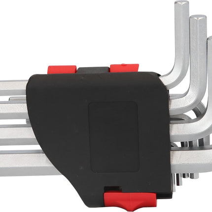KS TOOLS Juego de llaves Allen en un soporte abatible,10 pzs 1,5-10mm ( 151.5080 )