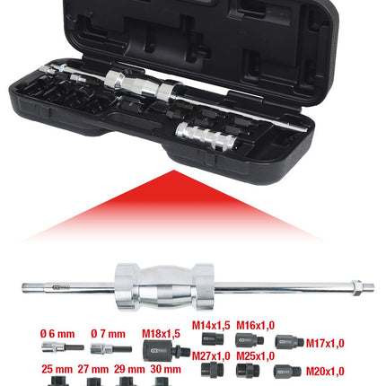 KS TOOLS Universal Injektoren-Auszieh-Satz, 14-tlg ( 152.1085 ) - Toolbrothers