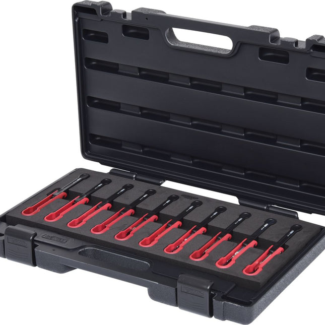 KS TOOLS Entriegelungswerkzeug-Satz, 10-tlg für Opel / GM Steckkontakte  ( 154.0155 ) - Toolbrothers