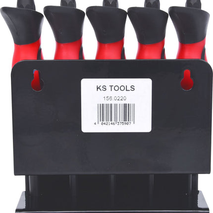 KS TOOLS Durchtreiber-Satz mit Handschutzgriff,5-tlg ( 156.0220 ) - Toolbrothers