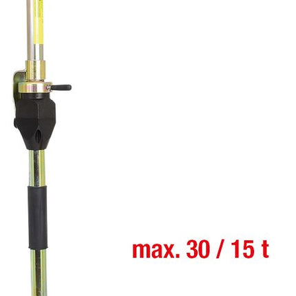 KS TOOLS Lufthydraulischer Wagenheber 30 t / 15 t ( 160.0739 )