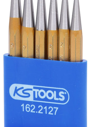 KS TOOLS Serie cacciaspine, 6 pz in stand in plastica  ( 162.2127 )