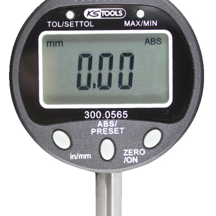 KS TOOLS Digital-Präzisions-Messuhr 0-10mm ( 300.0565 ) - Toolbrothers