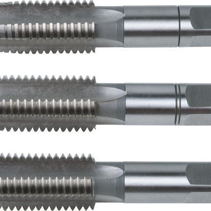 KS TOOLS HSS CO Handgewindebohrer-Satz M, M8x1,25, 3-tlg ( 331.2080 ) - Toolbrothers