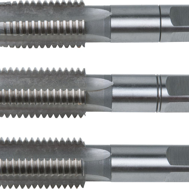 KS TOOLS HSS CO Handgewindebohrer-Satz M, M18x2,5, 3-tlg ( 331.2180 ) - Toolbrothers