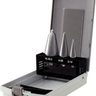 KS TOOLS HSS TiN Blechschälbohrer-Satz, Stahlblechkassette 4-tlg ( 336.0523 ) - Toolbrothers