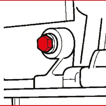 KS TOOLS Motoreinstell-Werkzeug-Satz für Ford / Mazda, 2-tlg ( 400.0175 )