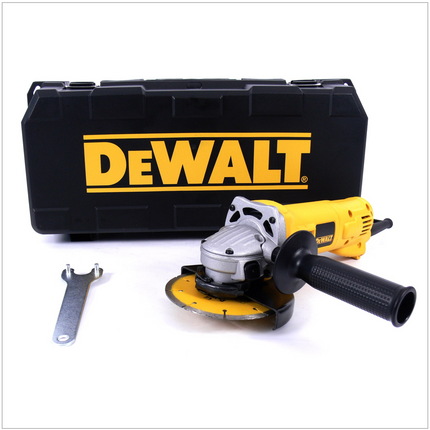 DeWalt D 28134 KD 1100 W Winkelschleifer mit 125 mm Trennscheibe im Koffer - Toolbrothers